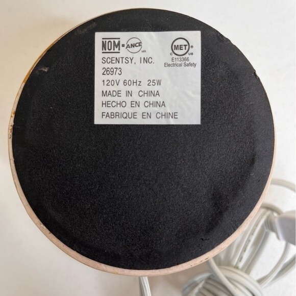 Scentsy Owl on Limb Full Size Wax Warmer Stone Color WORKS Style 26973 Complete - Picture 8 of 13